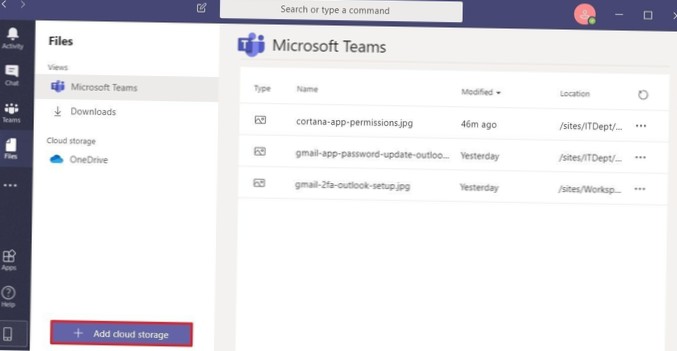 Hvordan dele og administrere Microsoft Teams-filer i en kanal