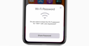 How to Share WiFi Password in iOS, Between Devices