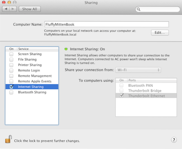 How to Share Your Mac's Internet Connection