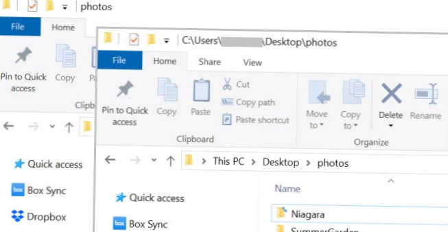 So zeigen Sie den vollständigen Ordnerpfad im Datei-Explorer unter Windows 10 an