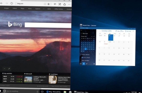 jak przyciągnąć wiele okien w systemie Windows 10
