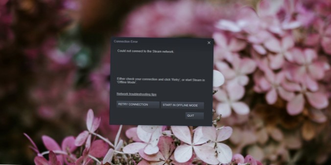 How to start Steam in Offline mode on Windows 10