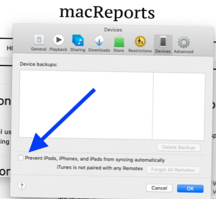 how to stop itunes from automatically playing on mac