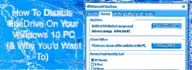 Slik slutter du å synkronisere dataene dine med Microsoft OneDrive-konto i Windows 10?