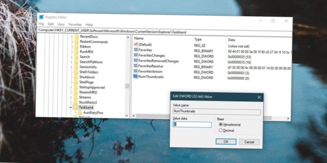 How to switch apps in list view on Windows 10