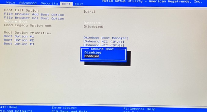 Hvordan bytte UEFI BIOS til Legacy BIOS på en PC