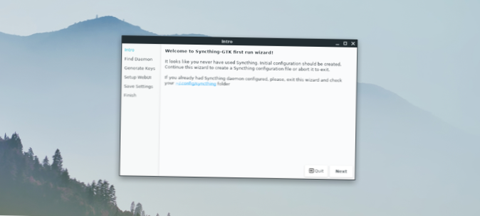 Configuratiebestanden op Linux synchroniseren met Syncthing