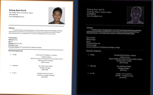 como saber se um documento foi photoshopado