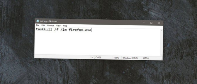 How to terminate/close an app on schedule on Windows 10