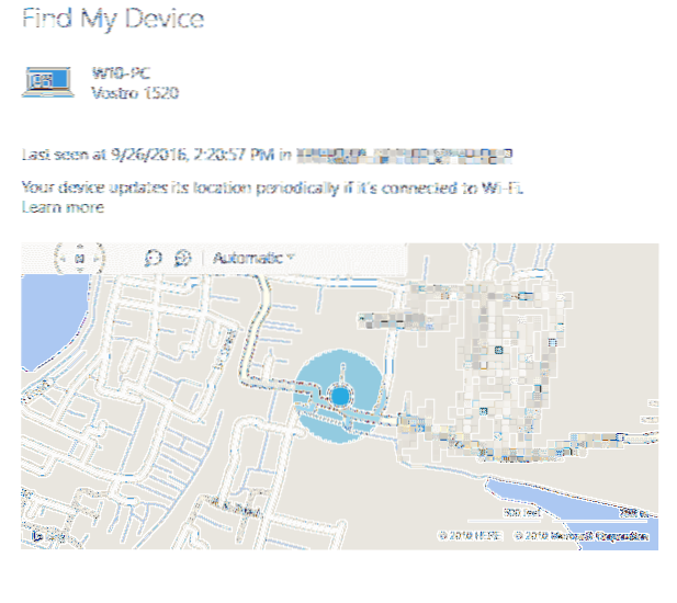 How to Track the Geolocation of Your Windows 10 Computer or Mobile Phone Using “Find my device” Feature?