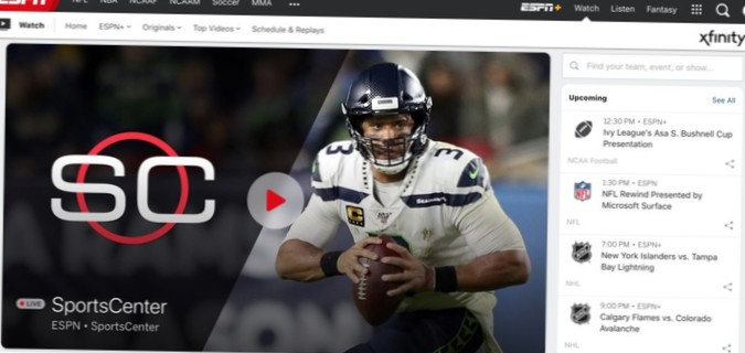 Jak odblokovat a sledovat ESPN v Evropě
