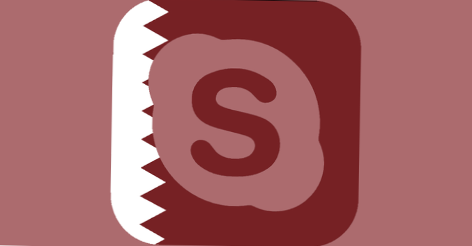Jak odblokovat Skype volání v Kataru