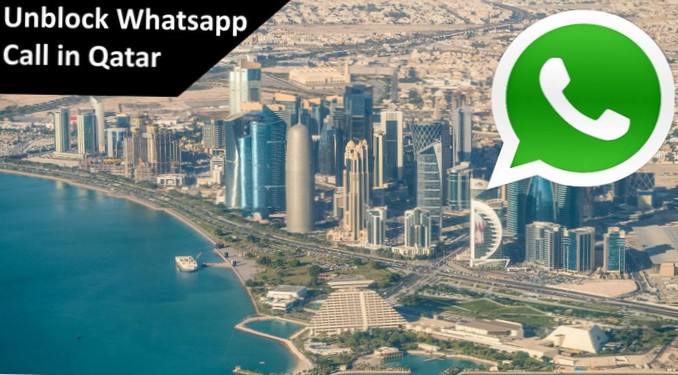 Slik blokkerer du WhatsApp-samtaler i Qatar