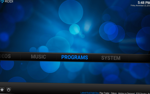 Jak odinstalovat Kodi Builds a obnovit Kodi do původního stavu