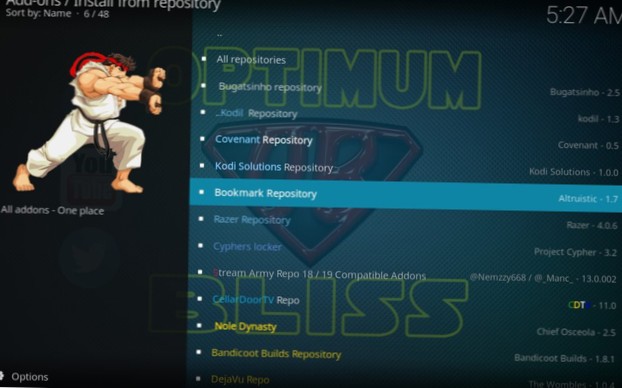 Cómo desinstalar repositorios Kodi de la manera correcta