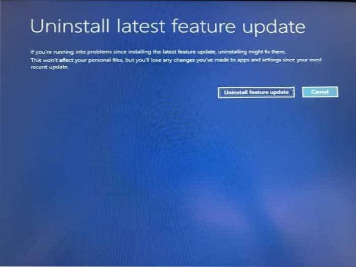 Slik avinstallerer du Windows 10-oppdateringer uten å starte datamaskinen