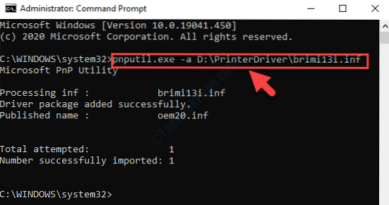 How to Update Driver Using Command Prompt in Windows 10