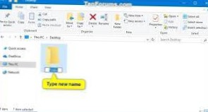 So verwenden Sie einen Ordnernamen zum Umbenennen von Dateien unter Windows 10