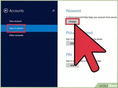 Hur man använder ett bildlösenord i Windows 8