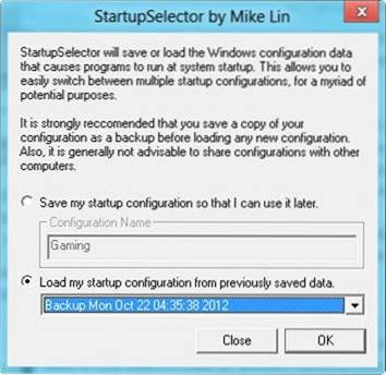 How To Use Different Startup Profiles In Windows