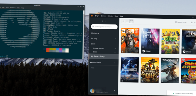 Comment utiliser EA Origin sur Linux