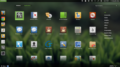 Hvordan bruke Linux Mint Gnome Shell Extensions (MGSE) i Ubuntu