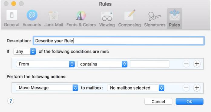 How to Use Mail Rules to Manage Your Incoming Emails [Mac]