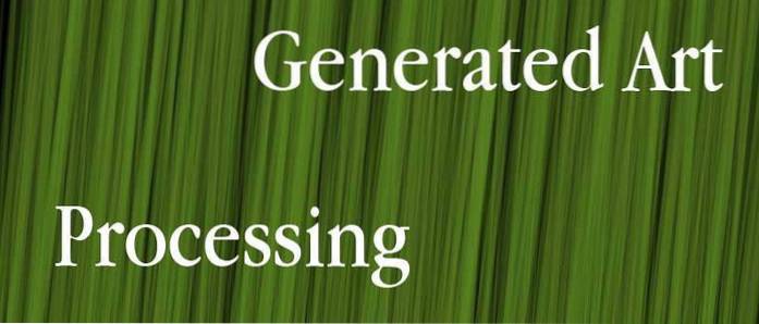 Comment utiliser le traitement pour créer de l'art interactif