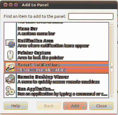 Comment afficher les notifications passées dans Ubuntu