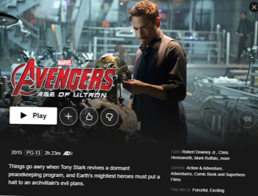 Come guardare Avengers Age of Ultron su Netflix da qualsiasi luogo?