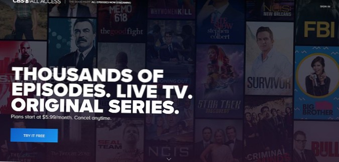 How to Watch CBS All Access from Europe and Elsewhere