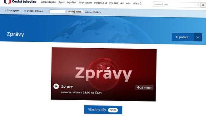 Hoe u online naar Tsjechische tv kunt kijken vanuit de hele wereld