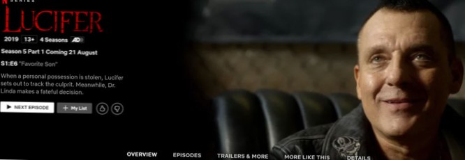 Hoe je deze zomer Lucifer seizoen 5 op Netflix kunt bekijken