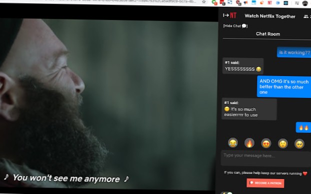 Jak sledovat Netflix společně