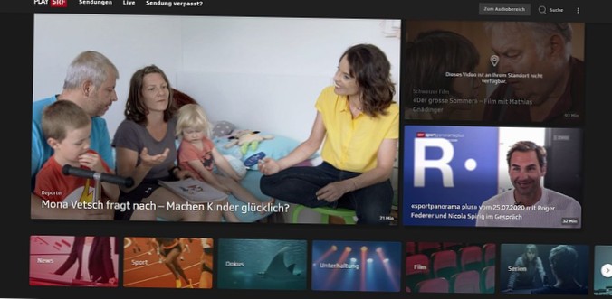 Jak sledovat švýcarskou televizi odkudkoli na světě?