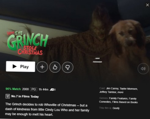 How to Watch The Grinch on Netflix from Anywhere?