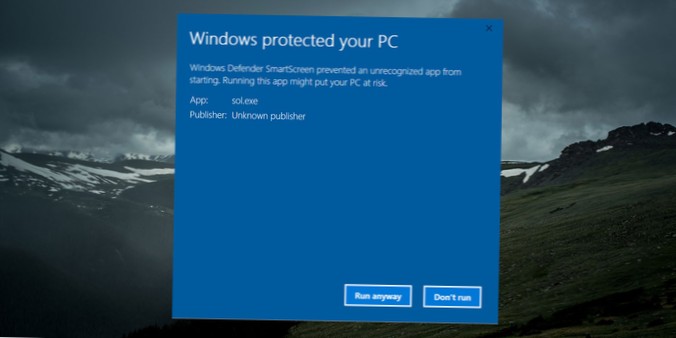 Jak dodać aplikacje do białej listy na ekranie SmartScreen w systemie Windows 10