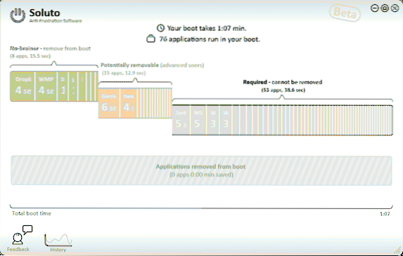 Forbedre oppstartstiden for Windows med Soluto