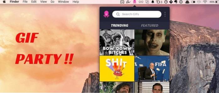 Interessanti app per Mac per cercare e inviare rapidamente GIF