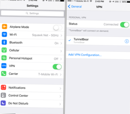 iPhone VPN-Einstellungen So installieren Sie ein VPN auf einem iPhone