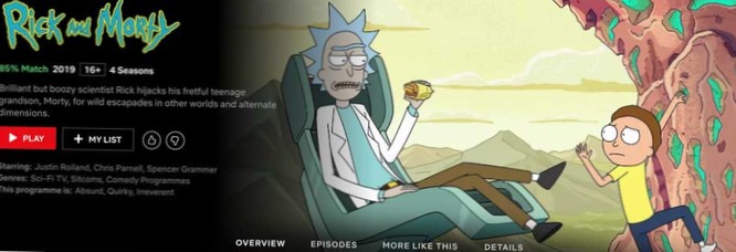 Er Rick og Morty på Netflix? Sådan ser du showet overalt