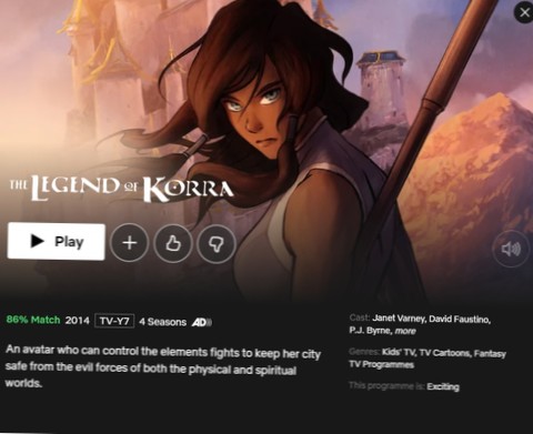 Is The Legend of Korra op Netflix? Landen waar u kunt kijken