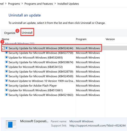KB4524244 Update For Windows 10 Issues And Uninstall Guide