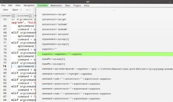 KKEdit A New Text Editor for Linux