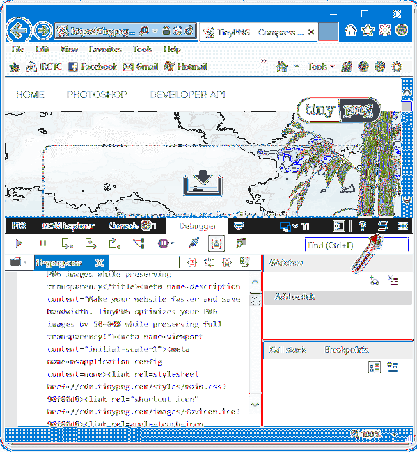 Spusťte Edge a IE Zobrazit editor zdrojů (Dev Tools) v samostatném okně