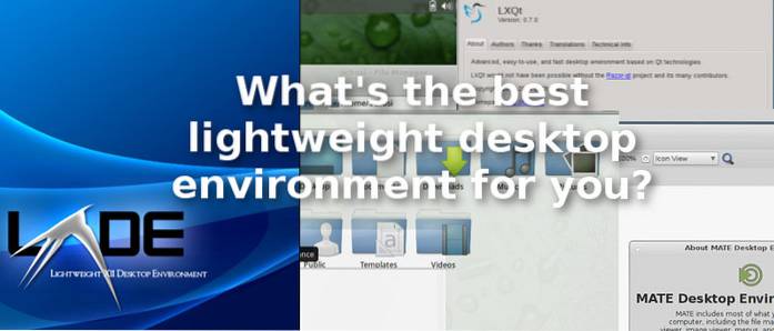 Desktop leve para Linux, qual é o melhor para você?