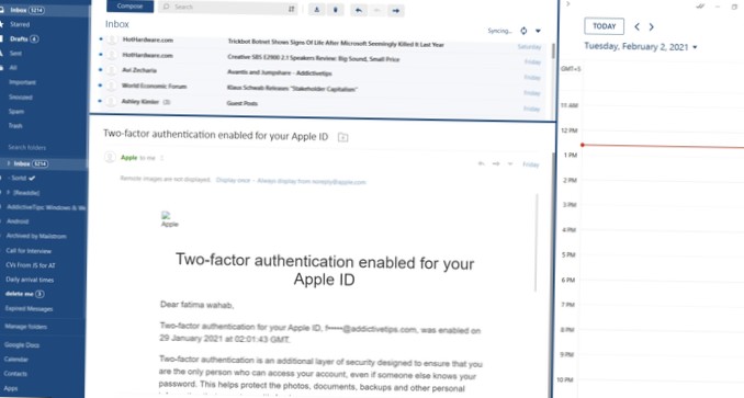 Průvodce recenzováním a nastavením Mailbird Email Cilent