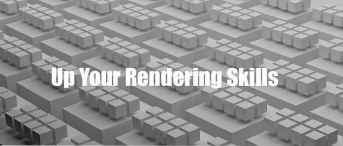 Mastering af 3D-gengivelse i blender