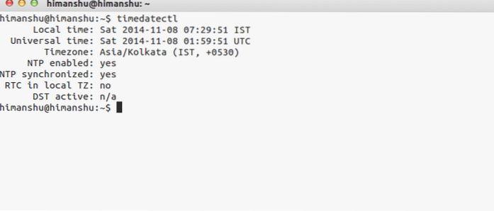 Mastering the Command Line Use timedatectl to Control System Time and Date in Linux
