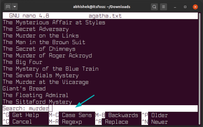 Behärskar Nano Text Editor på Linux